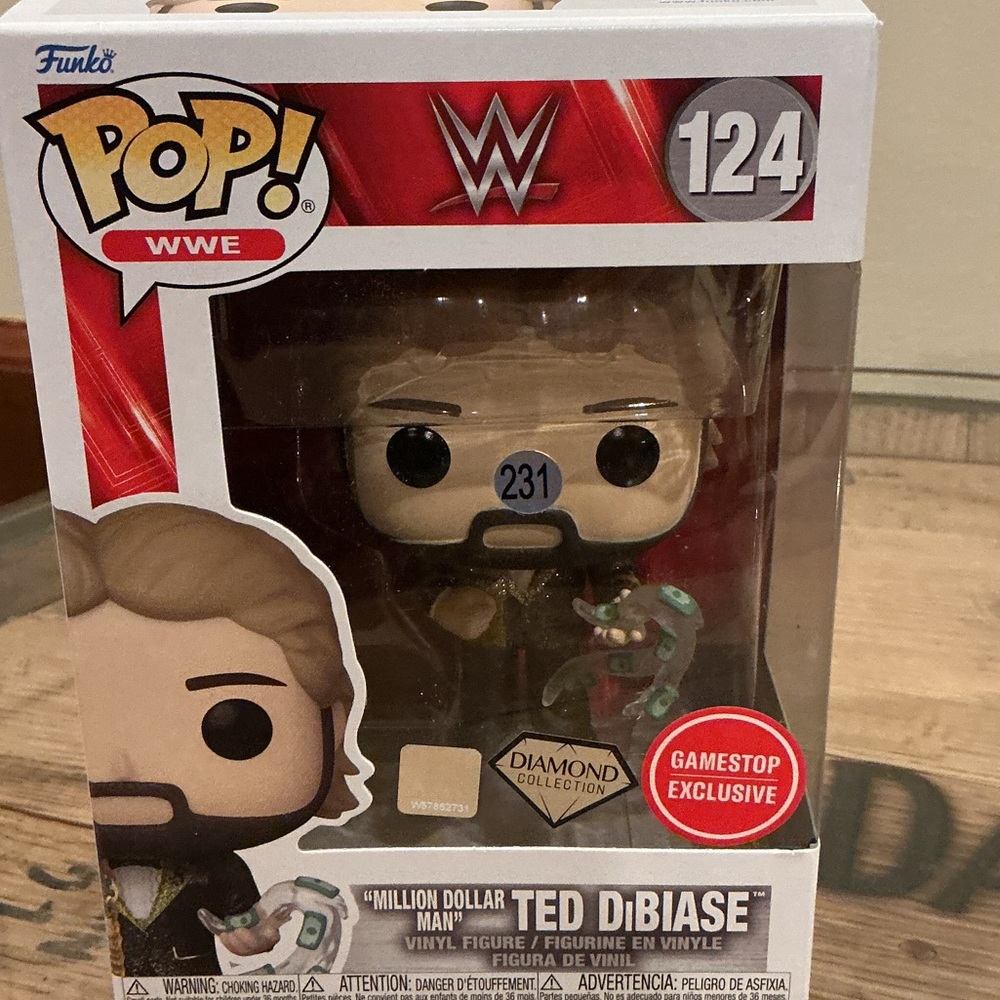 Funko Pop WWE Ted DiBiase Diamond Collection Exclusive